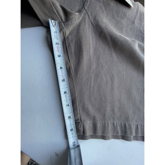 Honolua High-Rise 5 Pocket Bermuda Shorts Women’s Size 36 Flat Front Brown - Picture 9 of 14